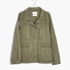 Like New Madewell Passage Jacket in Desert Olive